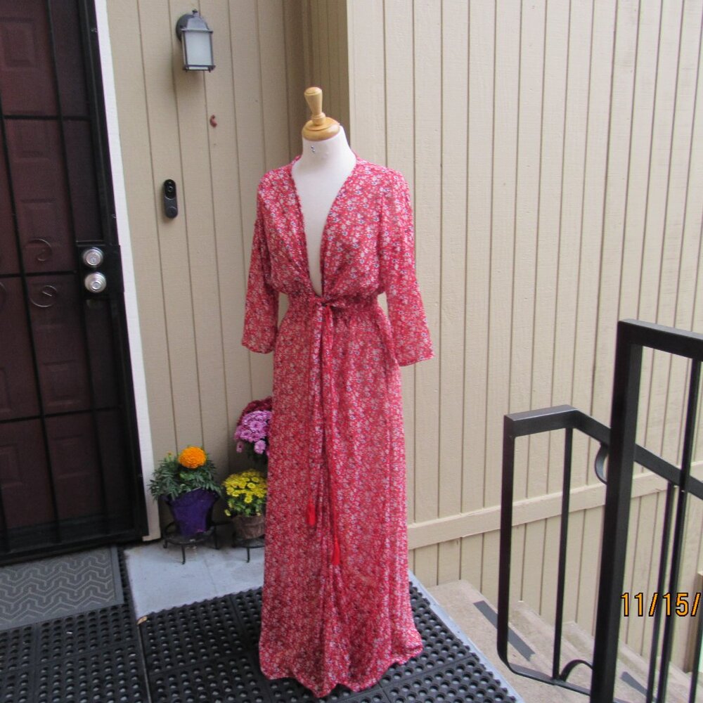#466 NEW WOMAN'S SHEER COVER DRESS BY UNKNOWN (SIZE 12) - Picture 1 of 4